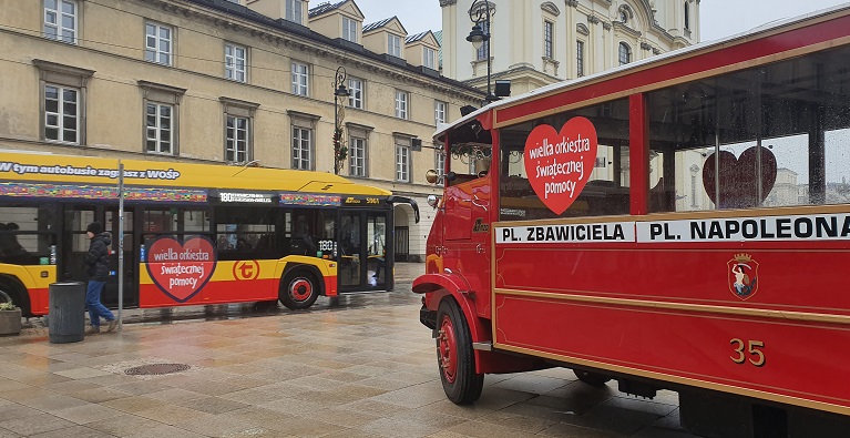 Autobusy grały z orkiestrą