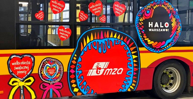 Autobus MZA na aukcji WOŚP