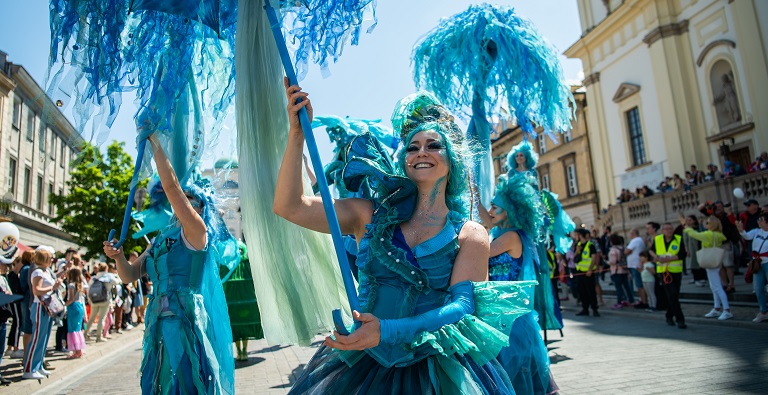 Parada z Somuą i Warszawą