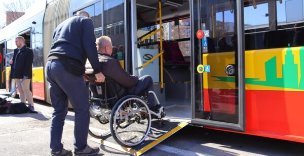 Ćwiczyliśmy pomaganie niepełnosprawnym
